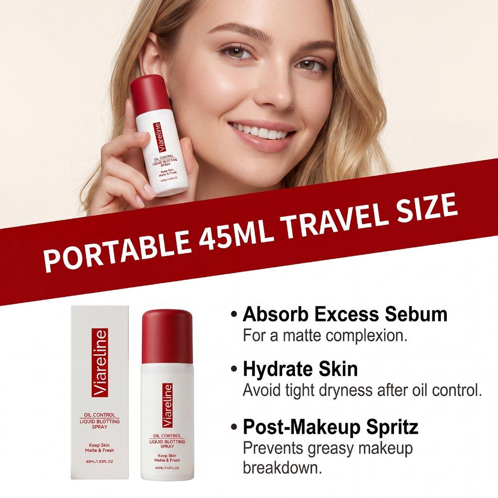 Oil Mister Spray Bottle - 45ml Nemlendirici Yağ Kontrol Sabitleyici Sprey