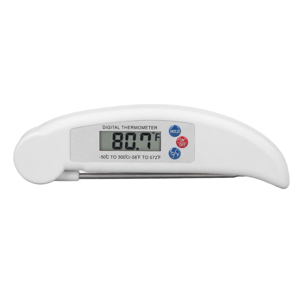 Instant Read Thermometer - ABS Paslanmaz Çelik Dijital Gıda Termometresi