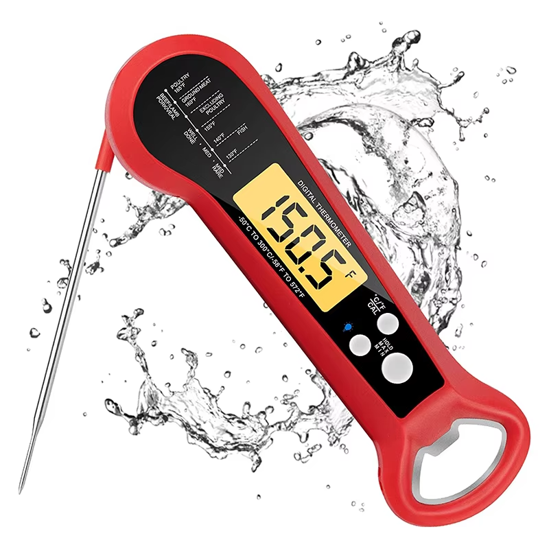 Instant Read Thermometer - LMETJMA Dijital Et Termometresi Anında Okunan