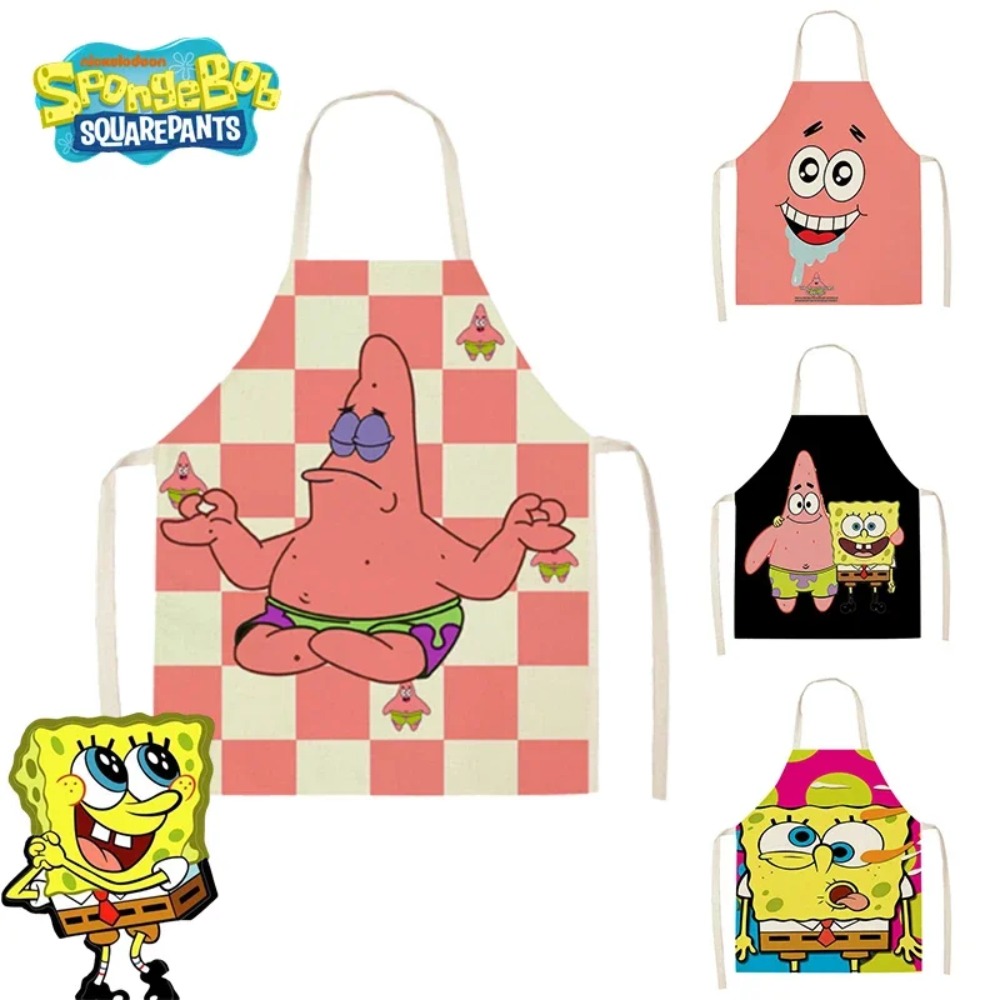 Kitchen Handy Gadgets - SpongeBob Patrick Yetişkinler için Mutfak Önlükleri