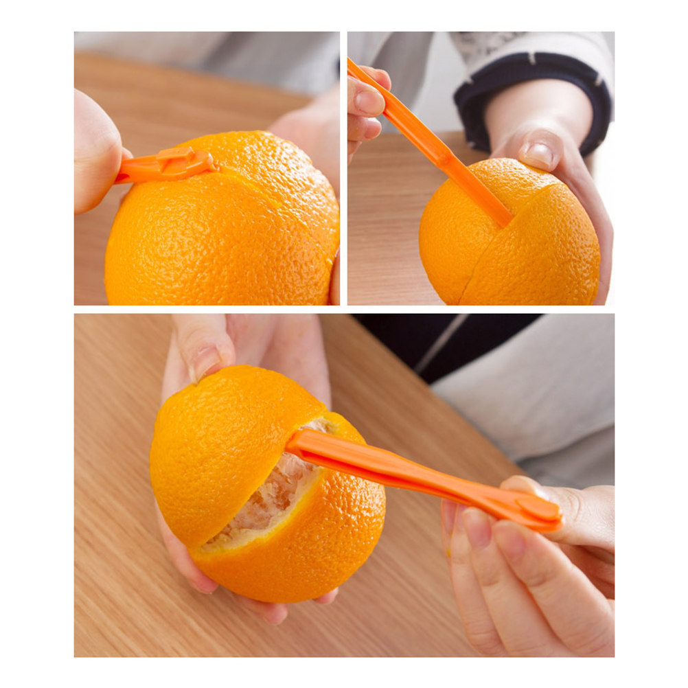 Kitchen Gadgets Healthy Eating - 5 adet Premium Plastik Portakal Soyucu