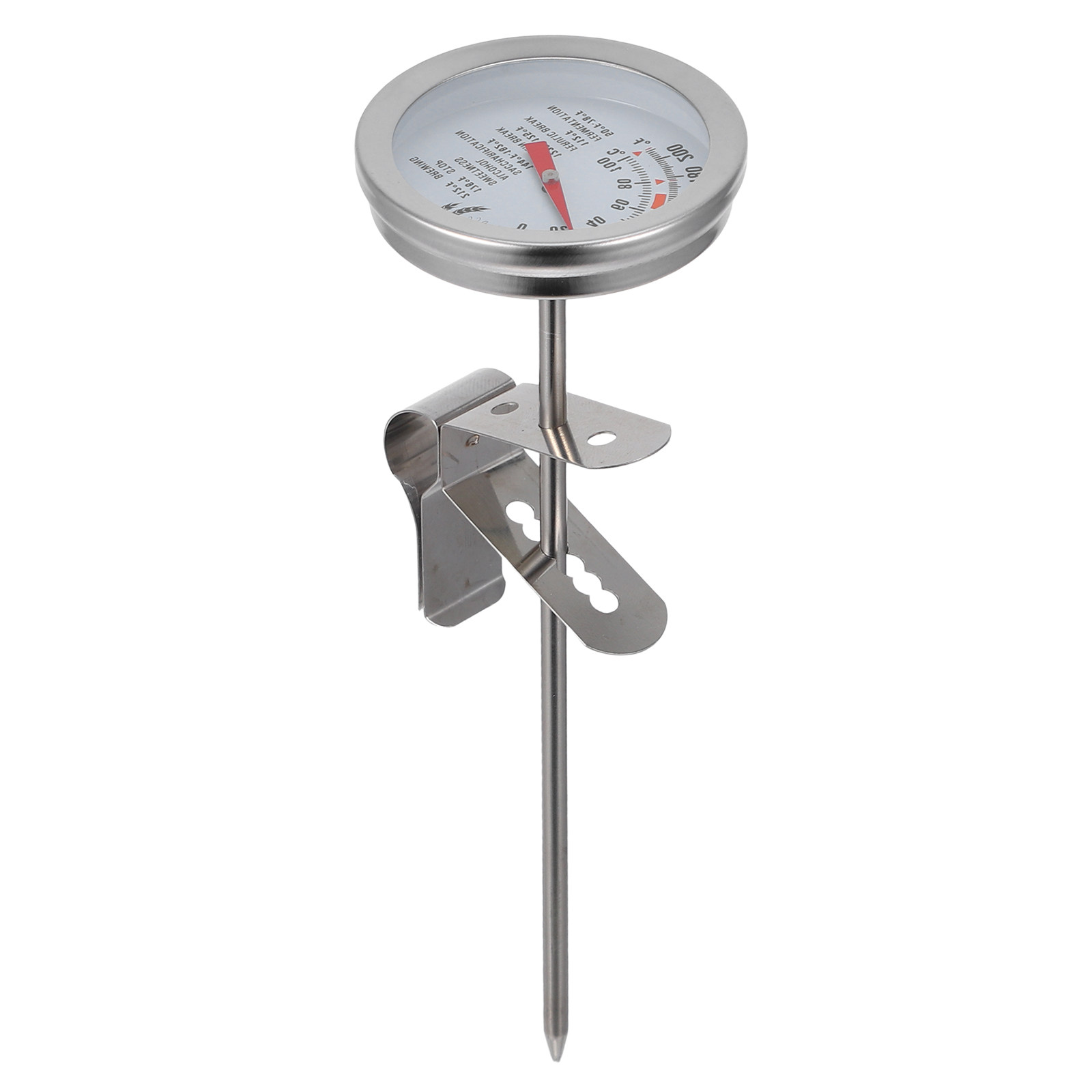 Instant Read Thermometer - 304 Paslanmaz Çelik Çıkarılabilir İçecek Termometresi