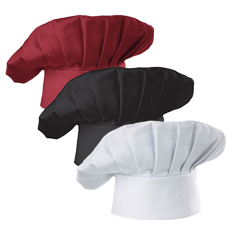 Kitchen Gadgets You Need - 3 adet High22cm aşçı şapkası beyaz