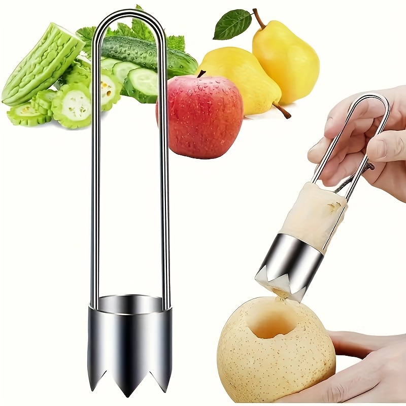 Healthy Kitchen Gadgets - Paslanmaz Çelik Meyve Sebze Çekirdek Çıkarıcı,