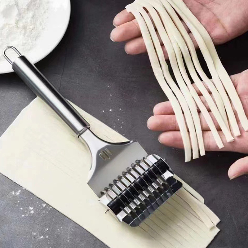 Kitchen Gadgets Pasta - 1 adet paslanmaz çelik manuel spagetti
