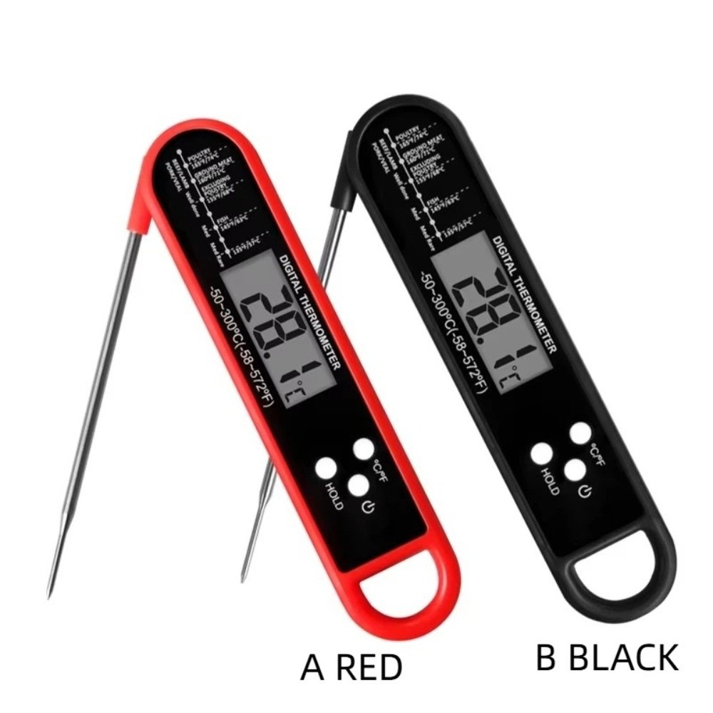 Instant Read Thermometer - Arkadan Aydınlatmalı Ekran Anında Ölçüm Termometresi