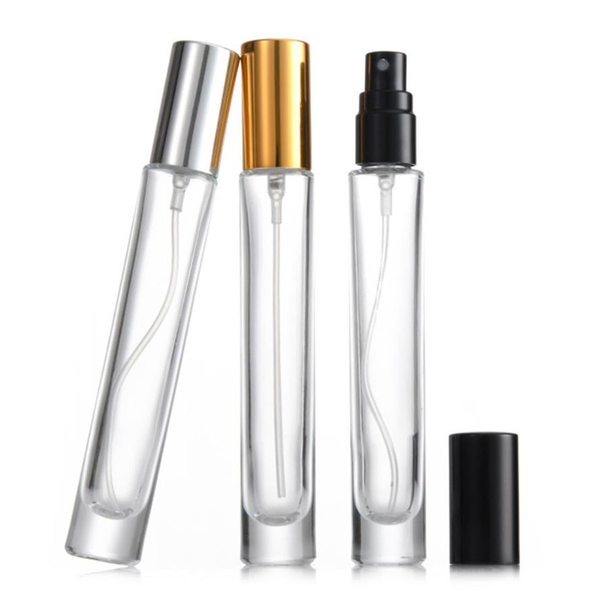 Oil Mister Spray Bottle - 3X 10X 10 ML Temizle Yuvarlak