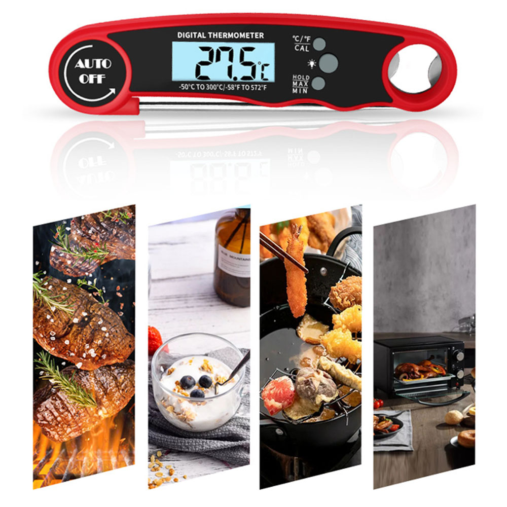 Instant Read Thermometer - Et Termometresi Dijital – Izgara, Barbekü,
