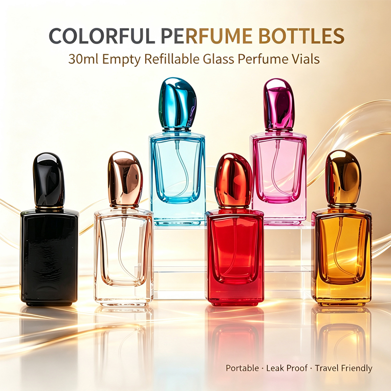 Oil Mister Spray Bottle - 30ml Cam Parfüm Sprey Şişesi, Doldurulabilir