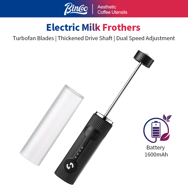 Healthy Kitchen Gadgets - BINCOO Elektrikli Kahve Köpürtücü USB Şarj