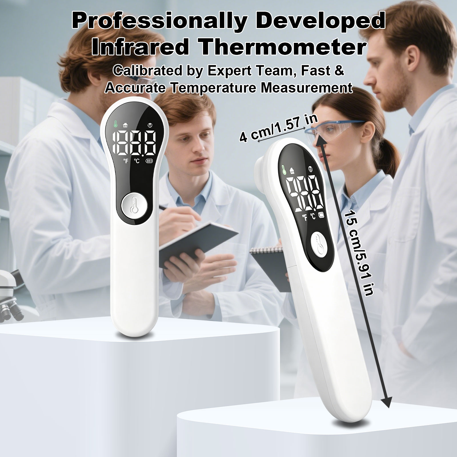 Yetişkinler ve Çocuklar için A - Instant Read Thermometer incelemesi ve fiyatı