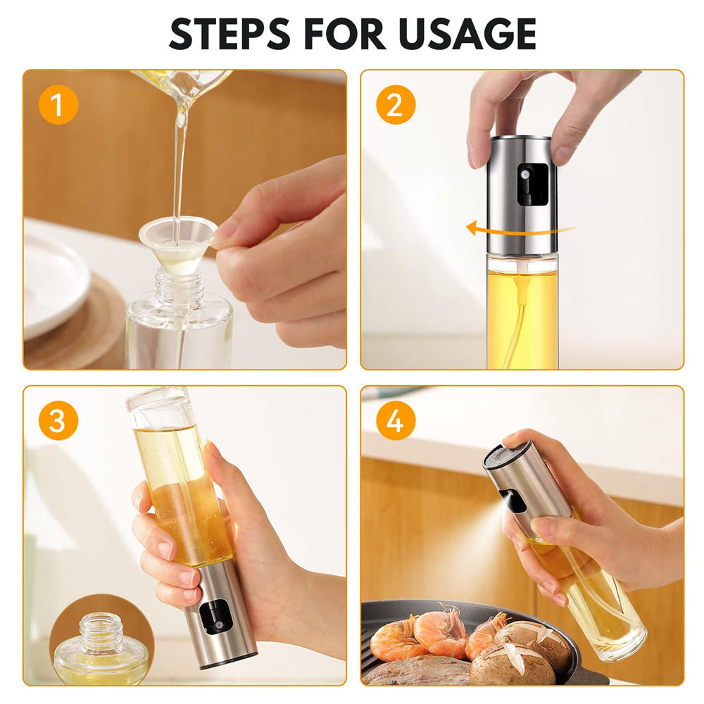 Cam Yağ Spreyi, Yemek Pişirme  - Oil Mister Spray Bottle incelemesi ve fiyatı