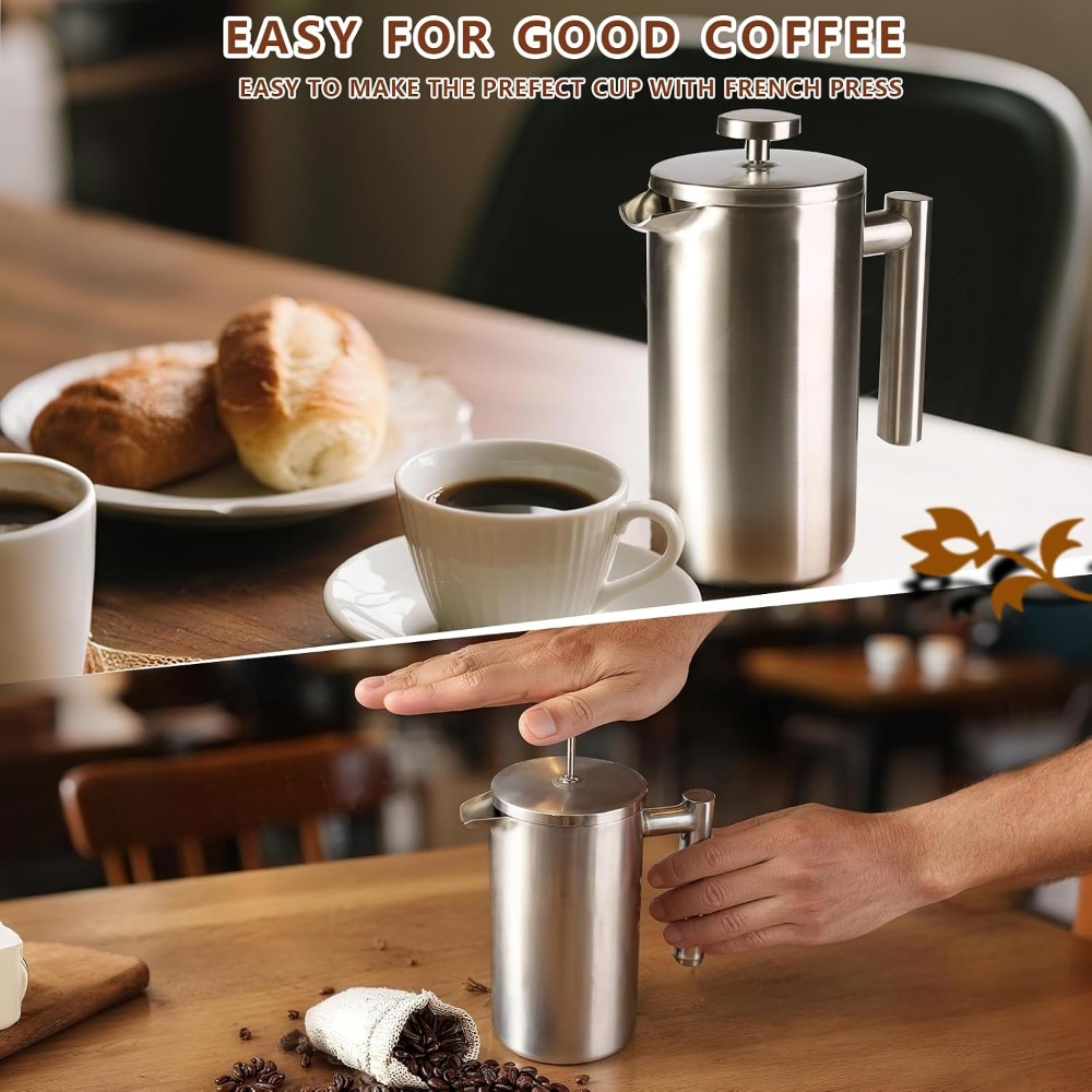 French Press Kahve Makinesi, 3 - French Press Coffee Maker incelemesi ve fiyatı