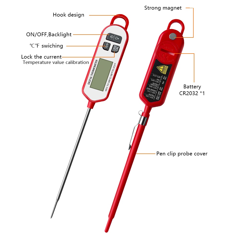 Dijital Et Termometresi Anında - Instant Read Thermometer incelemesi ve fiyatı