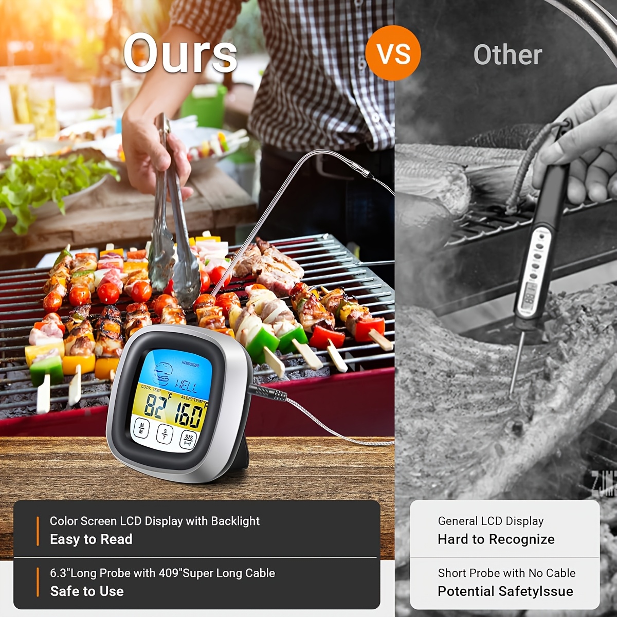Dijital Et Termometresi BBQ Za - Instant Read Thermometer incelemesi ve fiyatı