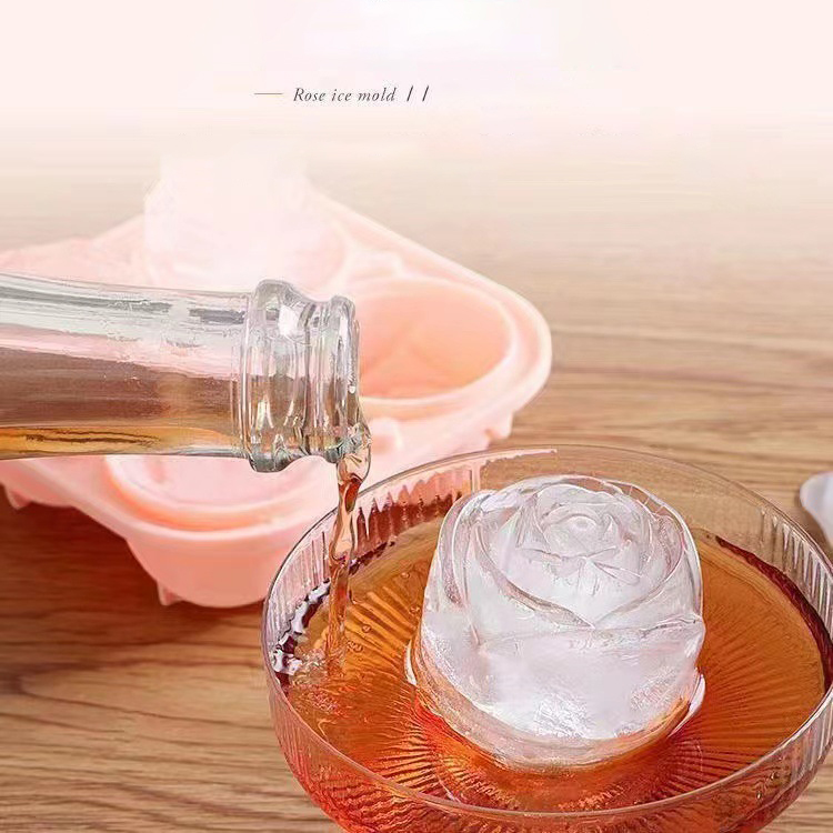 3D Gül Buz Kalıpları 4 Delik B - Kitchen Handy Gadgets incelemesi ve fiyatı