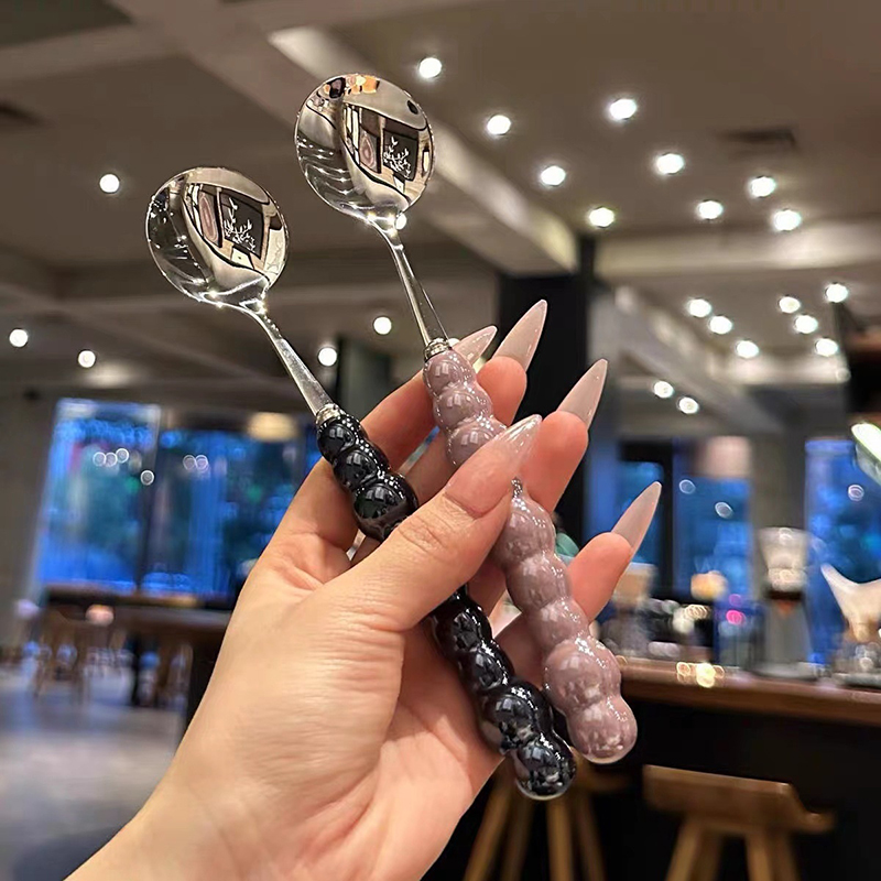 Inci kolu kaşık paslanmaz çeli - Healthy Kitchen Gadgets incelemesi ve fiyatı