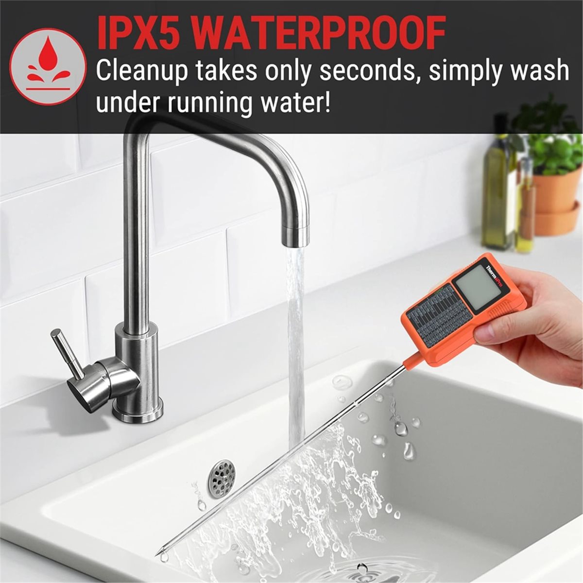 LNHF TP510 Su Geçirmez Dijital - Instant Read Thermometer incelemesi ve fiyatı