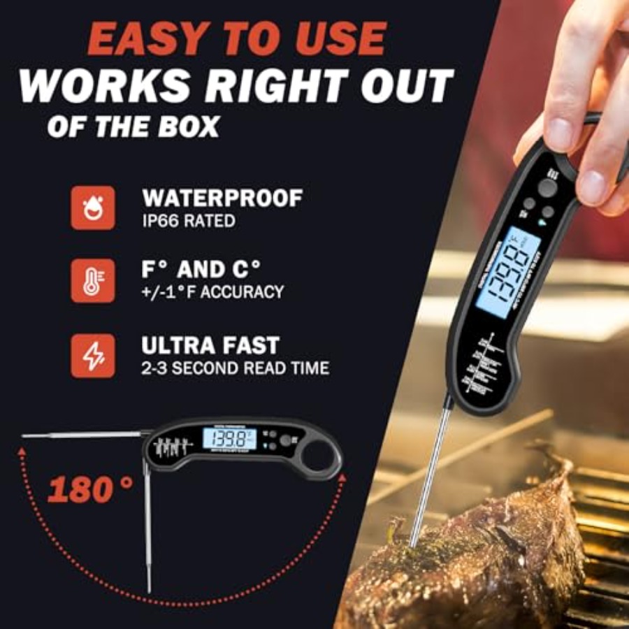 Et Termometresi Dijital Anında - Instant Read Thermometer incelemesi ve fiyatı