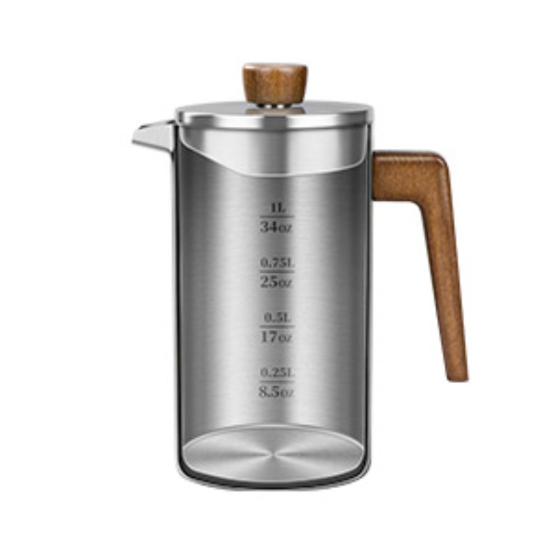 JUSTINLAU 1000ml Paslanmaz Çel - French Press Coffee Maker incelemesi ve fiyatı