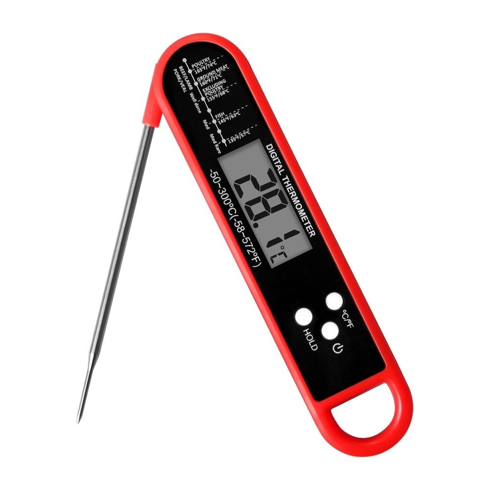 Arkadan Aydınlatmalı Ekran Anı - Instant Read Thermometer incelemesi ve fiyatı