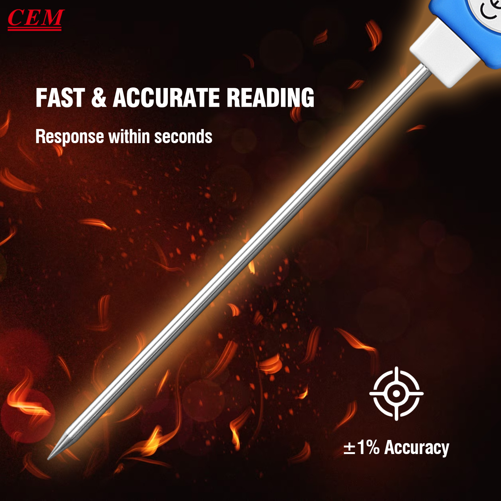 CEM Et Termometresi Dijital, Y - Instant Read Thermometer incelemesi ve fiyatı