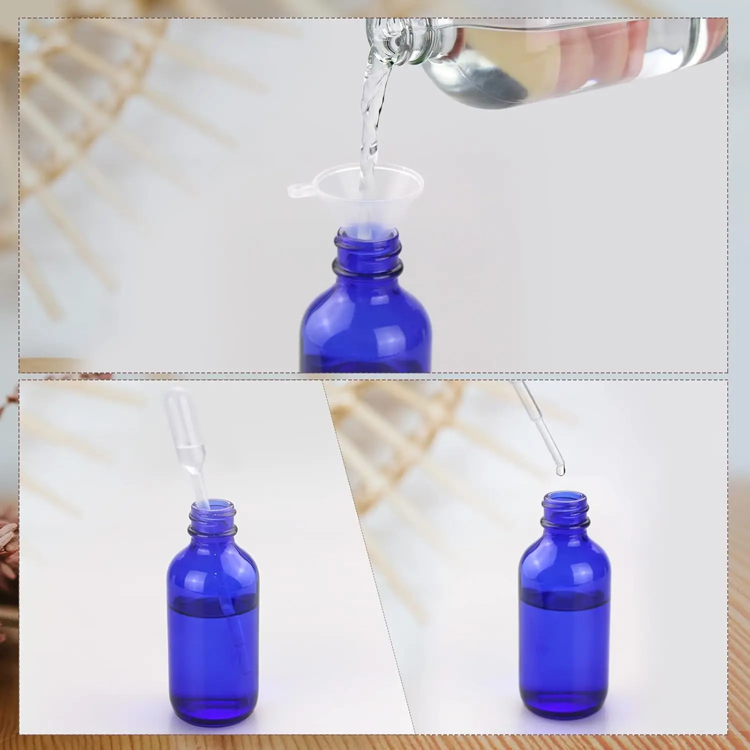 1 Parça 5 ml / 100 ml Mavi Cam - Oil Mister Spray Bottle incelemesi ve fiyatı