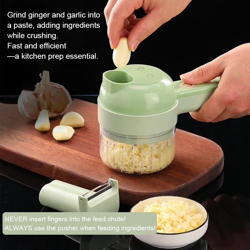 4'ü 1 Arada Elektrikli Sebze D - Kitchen Handy Gadgets incelemesi ve fiyatı