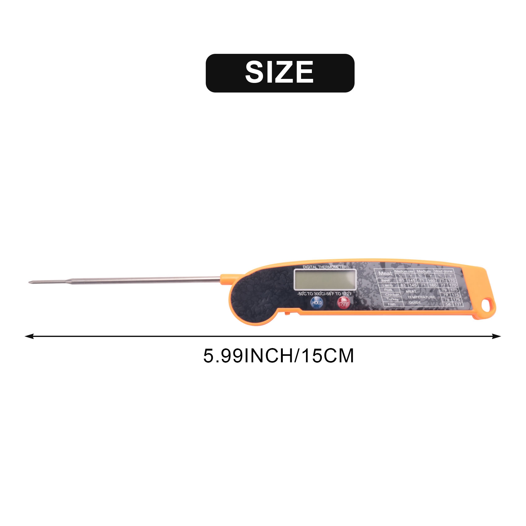 Yüksek Hassasiyetli Sıcaklık P - Instant Read Thermometer incelemesi ve fiyatı